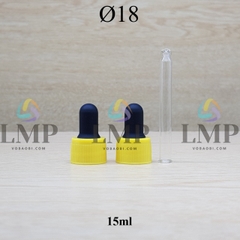 Nắp bóp khoen nhựa sọc Ø18