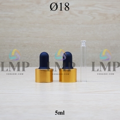 Nắp bóp khoen nhôm Ø18