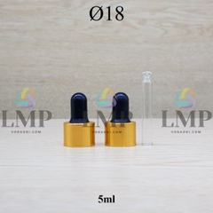 Nắp bóp khoen nhôm Ø18