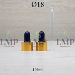 Nắp bóp khoen nhôm Ø18