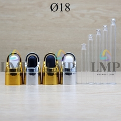 Nắp bóp quai xách Ø18 ( kèm ống thủy tinh )