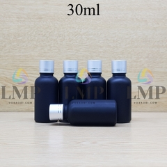 Chai tinh dầu phun mờ nắp xi 2 viền 30ml