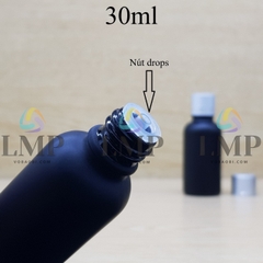 Chai tinh dầu phun mờ nắp xi 2 viền 30ml