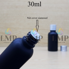 Chai tinh dầu phun mờ nắp xi 2 viền 30ml