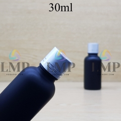 Chai tinh dầu phun mờ nắp xi 2 viền 30ml