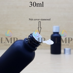 Chai tinh dầu phun mờ nắp xi 2 viền 30ml