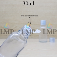 Chai tinh dầu nắp xi 2 viền 30ml