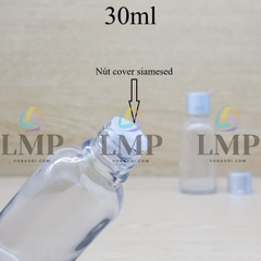 Chai tinh dầu nắp xi 2 viền 30ml