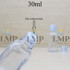 Chai tinh dầu nắp xi 2 viền 30ml