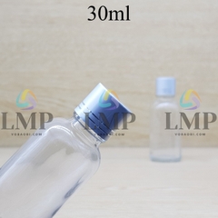 Chai tinh dầu nắp xi 2 viền 30ml