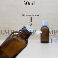 Chai tinh dầu nắp xi 2 viền 30ml