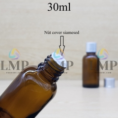 Chai tinh dầu nắp xi 2 viền 30ml