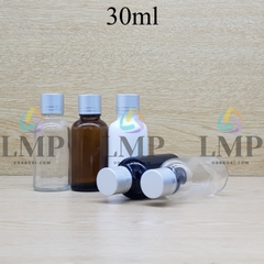 Chai tinh dầu nắp xi 2 viền 30ml