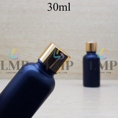 Chai tinh dầu phun mờ nắp xi KO viền 30ml