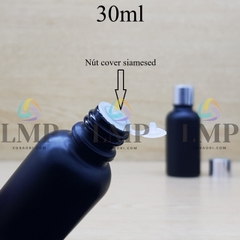 Chai tinh dầu phun mờ nắp xi KO viền 30ml