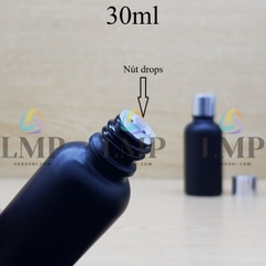 Chai tinh dầu phun mờ nắp xi KO viền 30ml