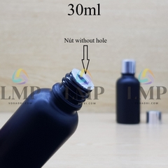 Chai tinh dầu phun mờ nắp xi KO viền 30ml