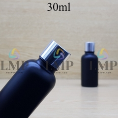 Chai tinh dầu phun mờ nắp xi KO viền 30ml