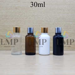 Chai tinh dầu nắp xi KO viền 30ml
