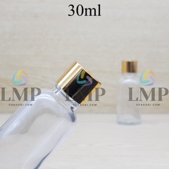 Chai tinh dầu nắp xi KO viền 30ml