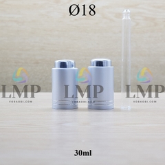 Nắp nhấn Ø18 ( kèm ống thủy tinh )