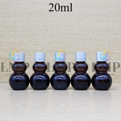 Chai hồ lô nắp xi 2 viền 20ml
