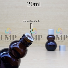 Chai hồ lô nắp xi 2 viền 20ml