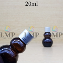 Chai hồ lô nắp xi 2 viền 20ml