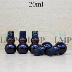 Chai hồ lô nắp nhựa mỏng 20ml