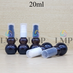 Chai hồ lô xịt giọt 2 viền 20ml