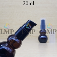 Chai hồ lô xịt giọt 2 viền 20ml