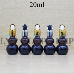 Chai hồ lô nắp bóp quai xách 20ml
