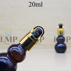 Chai hồ lô nắp bóp quai xách 20ml