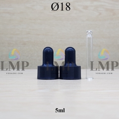 Nắp bóp khoen nhựa sọc Ø18