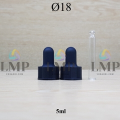 Nắp bóp khoen nhựa sọc Ø18