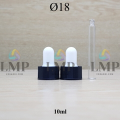 Nắp bóp khoen nhựa sọc Ø18