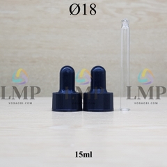 Nắp bóp khoen nhựa sọc Ø18
