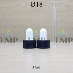 Nắp bóp khoen nhựa sọc Ø18
