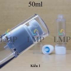 Chai hút chân không đầu dẹp
