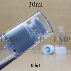 Chai hút chân không đầu dẹp