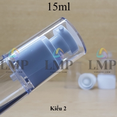 Chai hút chân không đầu dẹp