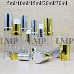 Chai thanh lịch thân trong xịt giọt