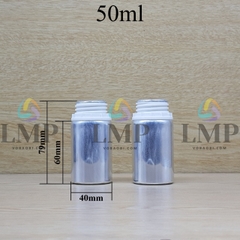 Chai nhôm bạc
