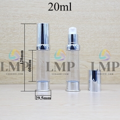 Chai thanh lịch thân trong xịt giọt