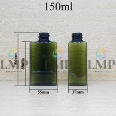 Chai lotion vuông cổ Ø24, Ø33