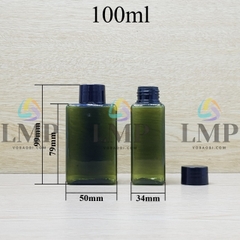 Chai lotion vuông nắp vặn trơn