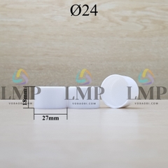 Nắp vặn trơn Ø24