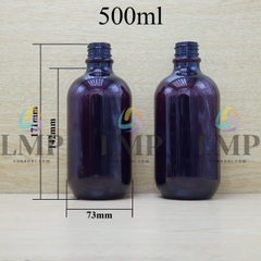 Chai PET 500ml 38g