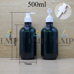 Chai PET 38g vòi van sọc 500ml