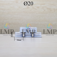 Nắp nhôm cuốn Ø20